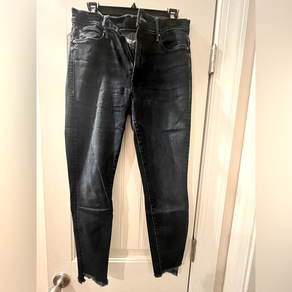 MOTHER jeans The Stunner Ankle Step Fray size 31
